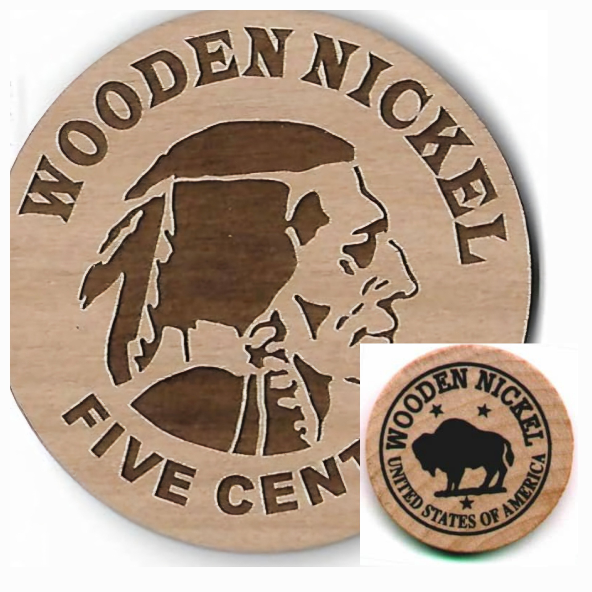 Wooden nickel